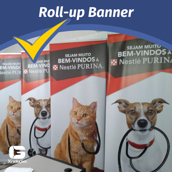 Foto da capa de 3G Porta Banner e Banner Impresso em 24h